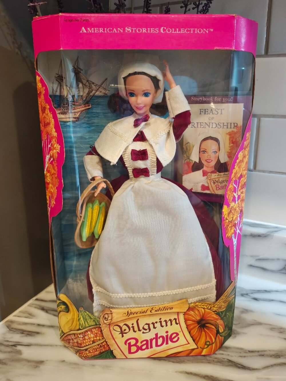 1994 Special Edition Pilgrim Barbie Mattel American Stories Collection